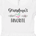 thumbnail image 4 of Inktastic Grandmas Favorite- Heart Grandchild Girls Baby Dress, 4 of 5