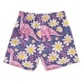 thumbnail image 2 of Cartoon Dinosaur Pattern Swim Trunks Quick Dry Beach Pool Board Shorts Lightweight Stylish Print Sizes 2T to XL, 2 of 8