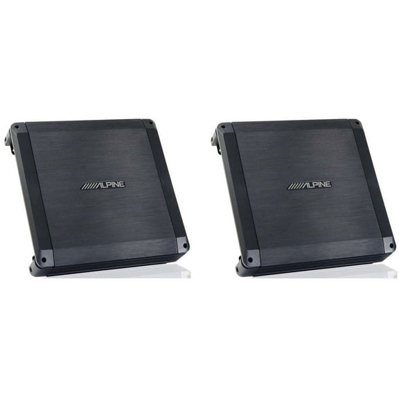 2 Alpine BBX-T600 600W Max BBX Series 2-ohm Stable 2 Channel Class A/B Amplifier