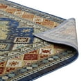 thumbnail image 4 of Atzi Distressed Southwestern Diamond Floral 5x8 Area Rug in Multicolored, 4 of 9
