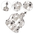 thumbnail image 3 of ibasenice Vintage Round Bridal Hair Accessory in Black, Elegant Wedding Headpiece for Brides, 1 Set, 3 of 9