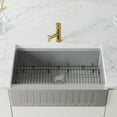 thumbnail image 5 of VIGO Branson Single-Handle Pull-Out Sprayer Kitchen Faucet in Matte Brushed Gold, 5 of 16
