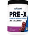 thumbnail image 1 of Pre-Workout Powder Nutricost Pre-X Grape 30 porciones, 1 of 5