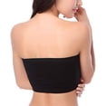 thumbnail image 3 of Kiapeise Double Layers Plus Size Strapless Bra Bandeau Tube Removable Padded Top Stretchy, 3 of 3