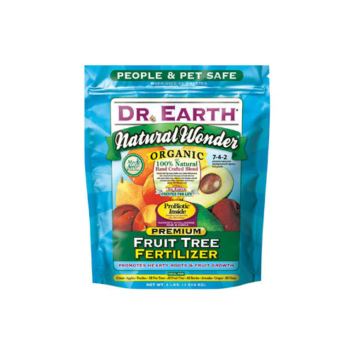Dr. Earth Dr. Earth 708P Natural Wonder Fruit Tree Fertilizer, 4 lbs