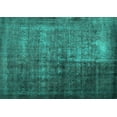 thumbnail image 1 of Ahgly Company Indoor Rectangle Abstract Turquoise Blue Contemporary Area Rugs, 8' x 10', 1 of 4