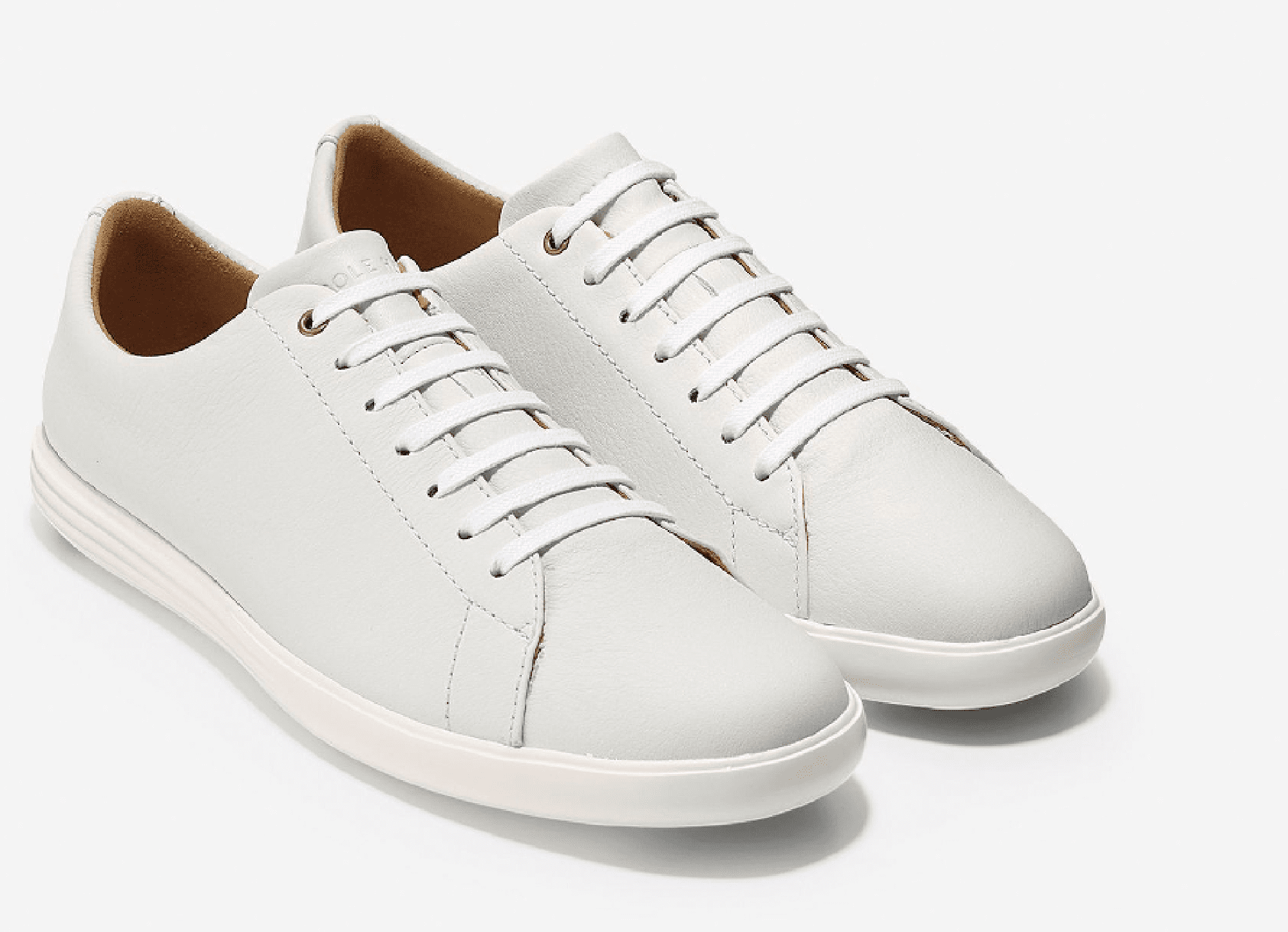 Cole Haan Men's Grand Crosscourt II Sneaker, White Leather, 10.5 Medium ...