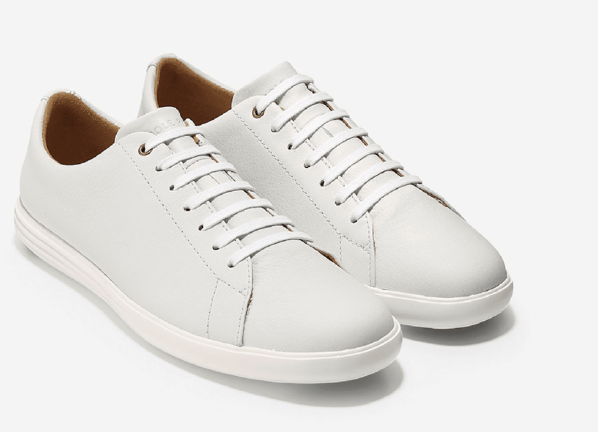 cole haan white leather