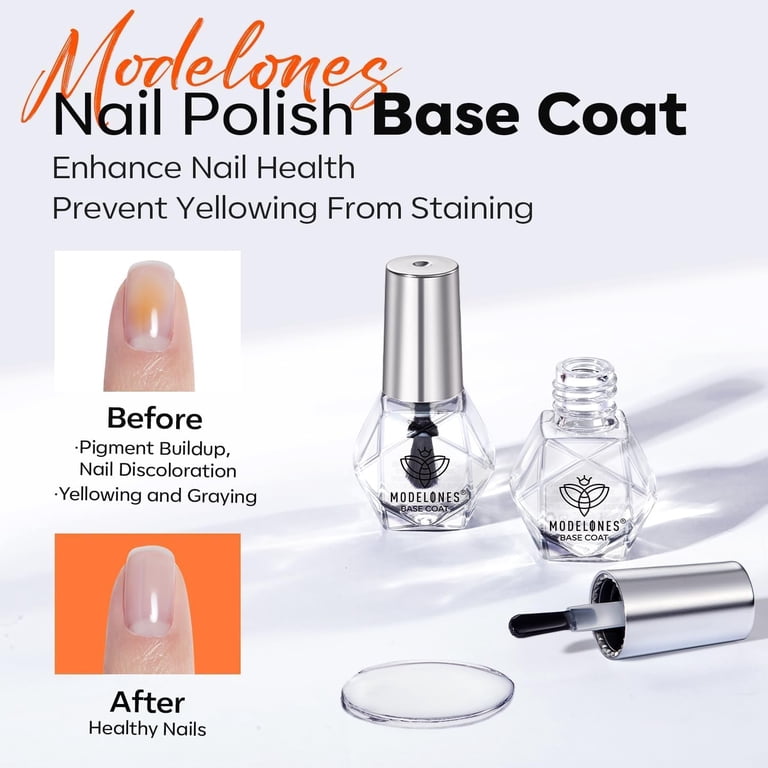 No-Wipe Base and Top Coat Nail Polish Set photo 8