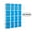 bleu, variante sur AdirOffice - Casier - 4 Portes - 4 Crochets - Acier Massif - Vert (Lot de 4)