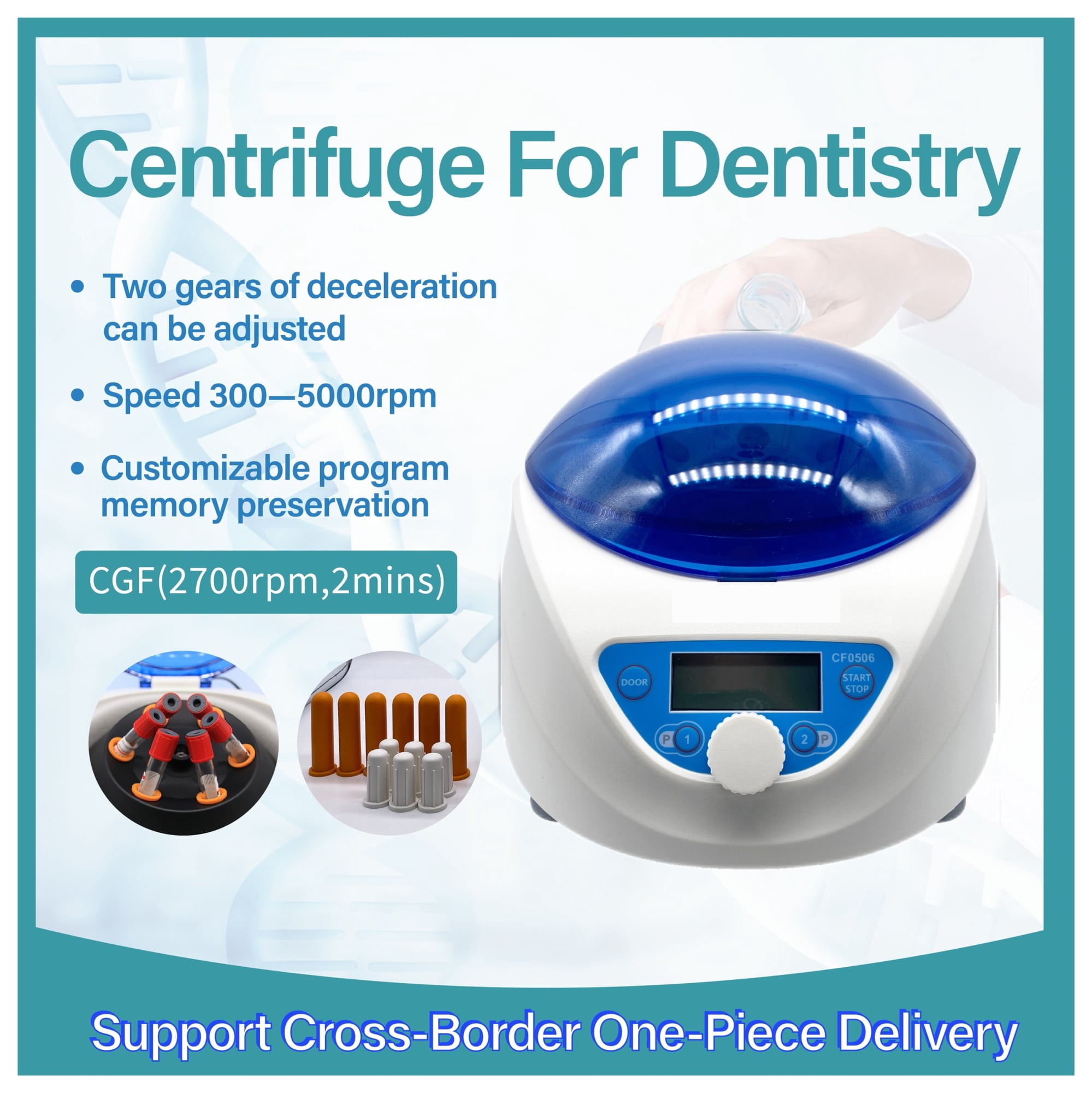 PRP Centrifuge Low-Speed 300-5000rpm Medical Supplies Plasma Centrifuge Blood Dentistry Centrifuge Laboratory Equipment ,The First Choice for Laboratories