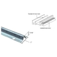 thumbnail image 4 of Premium Screw Down Track for Sliding Glass Doors | Stainless Steel Sliding Door Tracks (Two Pieces of 4 Feet Each) (Total Equals 8 Feet), 4 of 4
