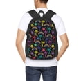 thumbnail image 4 of Easygdp Colorful Palms Mochila de Gran Capacidad Minimalista Ideal para Escuela, Viajes y Uso Diario, 4 of 6