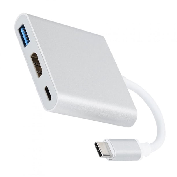 Tipo C Hub, Hub Adaptador, Data PD+ PD+ USB 3.1-C de Alto Rendimiento para cuadernos, tabletas, tabletas, tabletas,