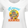 thumbnail image 4 of Inktastic Kauai Hawaii Vacation Tiki Women's Plus Size T-Shirt, 4 of 5