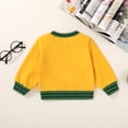 thumbnail image 2 of Happy Town Toddler Boys Girls Crewneck Sweatshirt Unisex Kids Cartoon Long Sleeve Pullover Top, 2 of 7