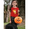 thumbnail image 2 of Cute Pumpkitty. Pumpkin Costume T-Shirt Toddler -Image by Shutterstock,  4 Toddler, 2 of 4