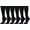 Black, variant on SOCKS'NBULK 6 Pairs of Women's Cotton Knee High Socks, Solid Colors Stylish Boot Sock, Black