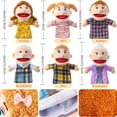 thumbnail image 5 of Family Hand Puppets 12 Inch Grandparents, Mom & Dad, Brother & Sister Plush Hand Puppet Toys Role-Play Toy Puppets for Kids Storytelling Imaginative Pretend Play Teaching Preschool, 5 of 5