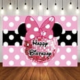 thumbnail image 1 of Disney Minnie Mickey Mickey Mouse Custom Background Wedding Decoration Party Backdrops Children's Birthday Decorations Photozone120x80cm&Other Gao Jinjia LED, 1 of 2