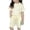Beige, variant on Kids Girls 2-Piece Summer Outfits Comfortable Short Sleeve Tee and Shorts Casual and Cute Clothes for Girls Yellow Size 2-3 Years