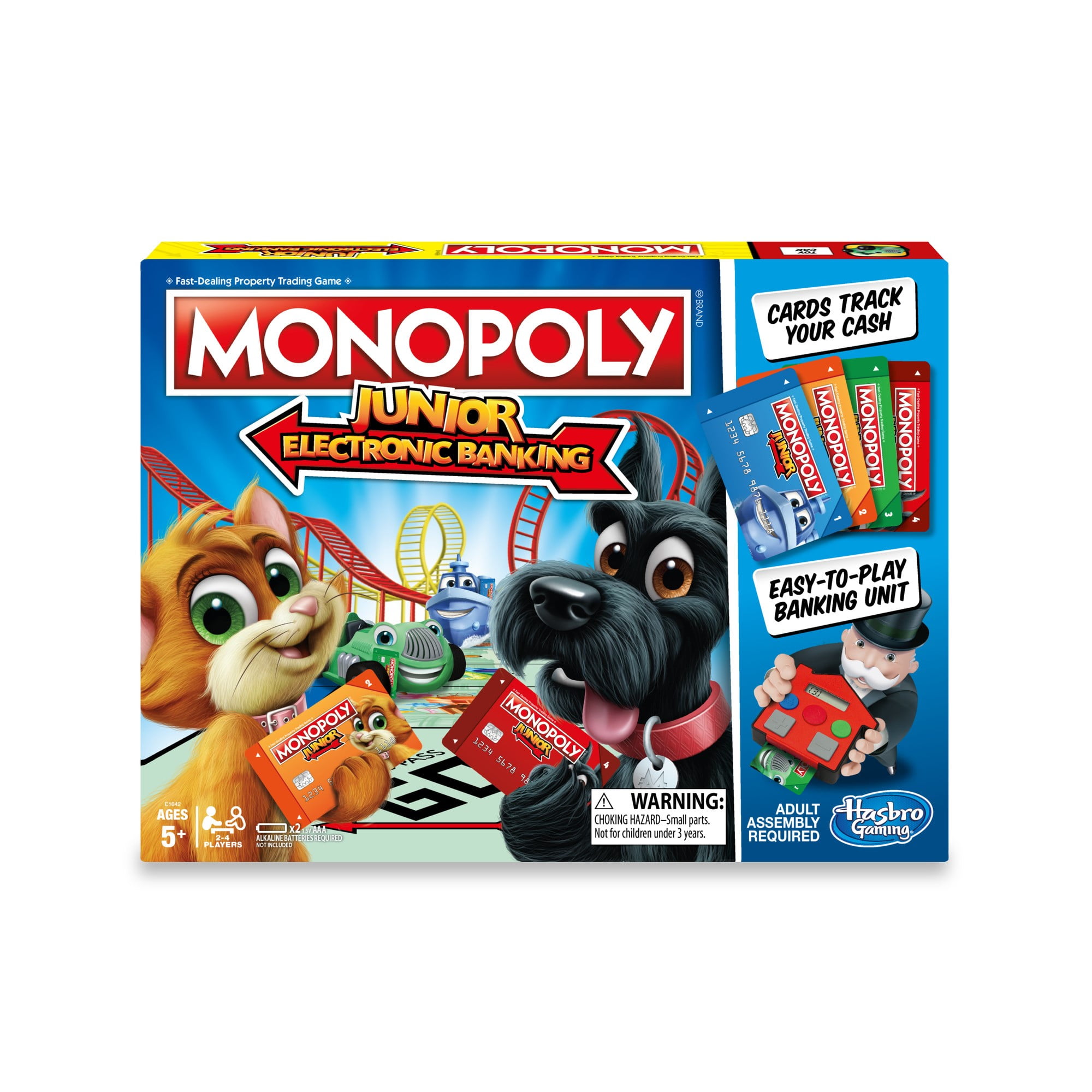 Monopoly Voice Banking Electronic Family Board Game for Ages 8 & Up Hasbro 