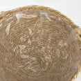 thumbnail image 5 of Juego de cestas de algas naturales, maceta para plantas de interior, funda decorativa para maceta, 25 D 6 H cm, 5 of 5