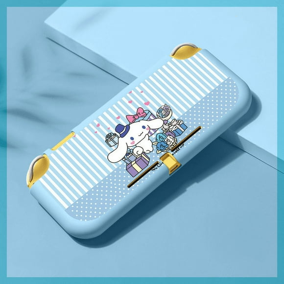 Switch lite protective shell LITE game console accessories decorative shell protective sleeve TPU cartoon soft shell (blue jade dog)
