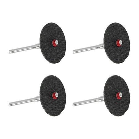 

Cutting Disc Resin Grinder Cut-Off Wheels Black 50Pcs With 4 Connecting Rod For Slotting For Electric Drill For Grinding