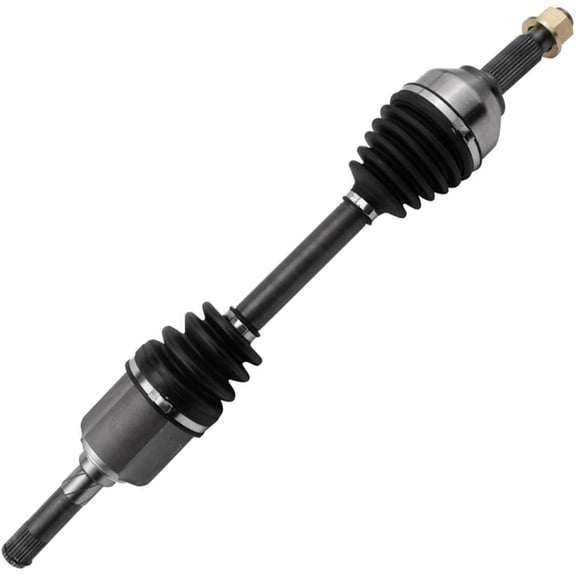 Detroit Axle - AWD Front Left CV Axle for 2008-2013 Nissan Rogue 2014-2015 Rogue Select, Driver Side CV Axle Shaft Assembly 2009 2010 2011 2012 Replacement