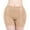 Nude, variant on SWSMCLT Women's Shapewear Shorts Padded Hip Pads Padding Mid Thigh Lace Firm Hip Enhancer Butt Lifting Body Shaper Nude X-Large
