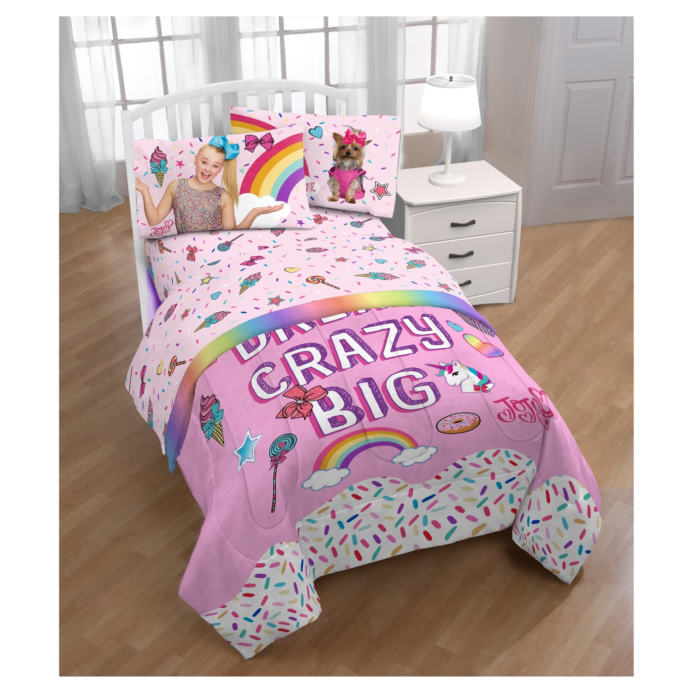 JOJO Siwa Flair 40x50-inch Silk Touch CUPCAKE THROW ...