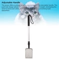thumbnail image 6 of Rupoun Adjustable Long Handle Metal Cat Litter Scoop Chicken Poop Scooper Sifting Shovel with Telescopic Rod, Stainless Steel, 35.4 inches / 90 cm, 6 of 9