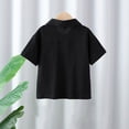 thumbnail image 5 of Plebaso Boys Girls School Uniform Shirts Short Sleeve Cotton Button Tee with Collar Kids Athletic Golf Tops, 5 of 6
