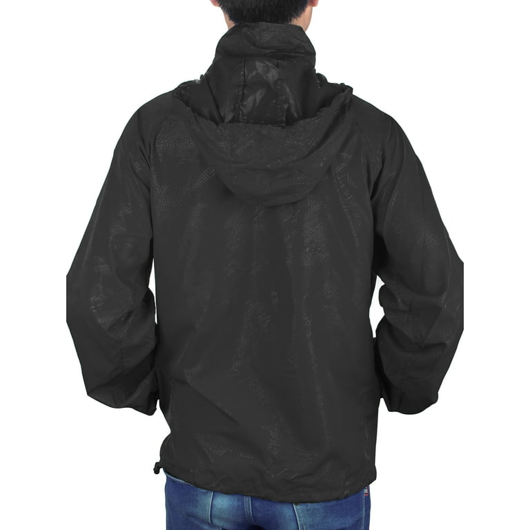 FOCUSSEXY Men's Waterproof Breathable Jacket Womens Mens