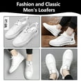 thumbnail image 5 of Cyiecw Men's Invisible Height Increasing Elevator Shoes Casual Fashion Leather Sneakers-2.36 Inches Taller, 5 of 7