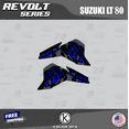 thumbnail image 2 of Kalair GFX Graphics Kit for Suzuki ATV LT80 LTZ80 (All Years) Revolt Series, 2 of 5