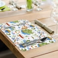thumbnail image 7 of CounterArt "Lake Living" 4-Pack Reversible Plastic Tabletop Placemats, 7 of 7