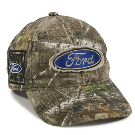 - Ford Built Tough Realtree Edge Camo Frayed Patch Cap