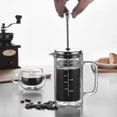 thumbnail image 5 of Double Layer High Borosilicate Glass Press Pot With Scale, 5 of 5