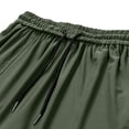 thumbnail image 6 of Thousandth Men's Vacation Quick Dry Regular Fit Plus Summer Size Elastic Waist Drawstring Shorts Pocket Cargo Lightweight Shorts Running Fashionable Pants Bandage Casual Shorts, 6 of 10