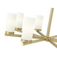 thumbnail image 2 of 597MP3-BK-Z-Lite-Laurent - 3 Light Outdoor Post Mount Light with Opal Glass In Modern Style-18 Inches Tall and 30 Inches Wide, 2 of 5