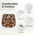 thumbnail image 6 of Lsque Skulls Printed Women's Running Shorts with Liner Pockets,Elastic Quick Dry Workout Athletic Gym Yoga Shorts,Womens High Waist Shorts-Small, 6 of 9