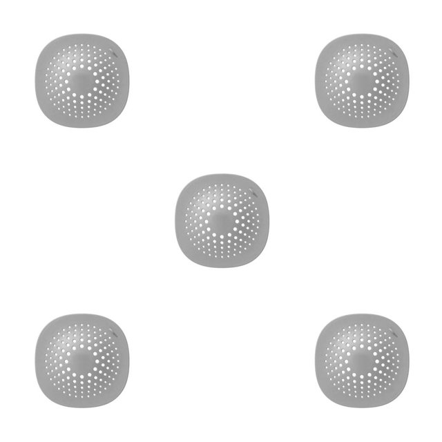 Colector de pelo de drenaje Moyic para fregadero colador antiobstrucción filtro de malla Gris Type2 NO2