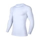 thumbnail image 2 of pstuiky camisa de manga larga para hombre, Camiseta deportiva de manga larga con cuello redondo, aislamiento y alta elasticidad para hombre, color liso, para fitness camisetas de hombre xl, 2 of 3