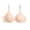 Beige, variant on Bras for Women Soft Bralette Full Coverage Supportive Spaghetti Strap Breathable Bra Solid Basic Bra