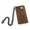 brown 82, variant on Brown with Flag RFID Blocking Tri-Fold Cowleather Long Wallet with Steel Chain