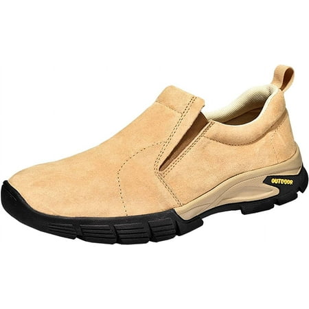 Men s Hiking Shoes Comfortable Slip-on Loafers Outdoor Non-Slip Casual Sports Shoes for Men s Cross-Country Hiking Travel Walking Shoes