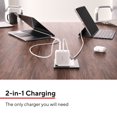 thumbnail image 5 of Staples TECH GaN USB-A/USB-C Wall Charger 37W White (ST62324-CC), 5 of 8