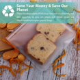 thumbnail image 3 of YOPTOP 10-Pack Reusable Sandwich Bags Extra Thick PEVA Lunch Bags Leakproof Ziplock Snack Bags Perfect for Sandwiches Lunch Kids Snacks Veggies Baby Toys Travel or Make-Up, 3 of 7